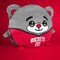 Sleep Squad Houston Rockets Clutch 12" Mascot Kiri Cloud Plushie